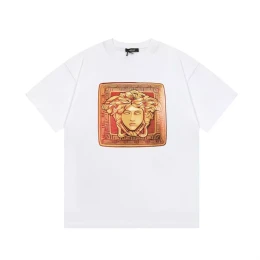 versace t-shirt manches courtes pour unisexe s_127b10a